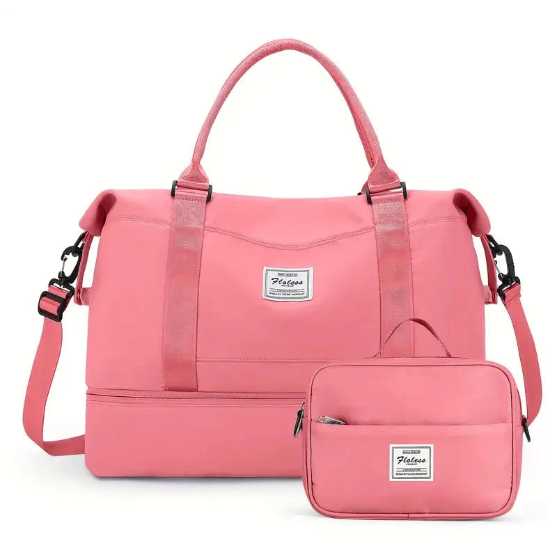 Bolsa-Mala Impermeável com Bolsos Multifuncionais - Elegância Urbana + BRINDE